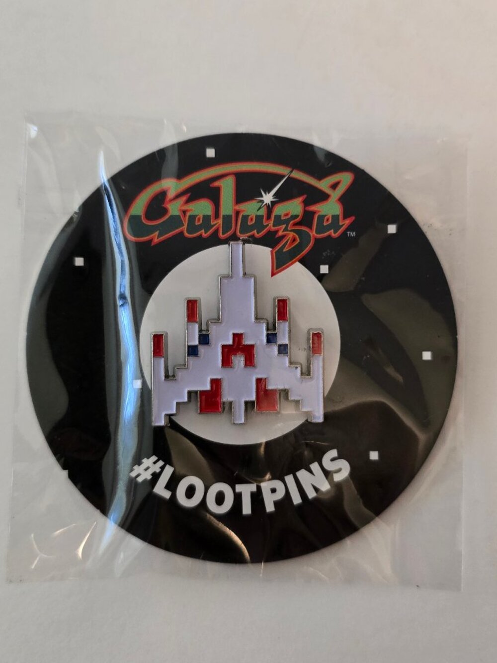 "Galaga" Enamel Loot Pins Loot Crate from the March 2018 "PLAYBACK" Collection